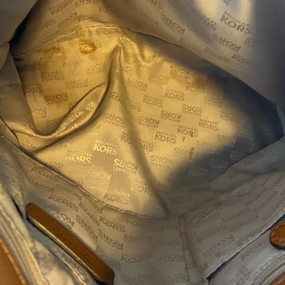 Michael Kors (Vintage) Hamilton, Purse, Tan - Picture 9 of 9
